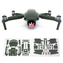 Wrapgrade Skin Principale Compatibile con DJI Mavic Air 2 (Verde Militare)