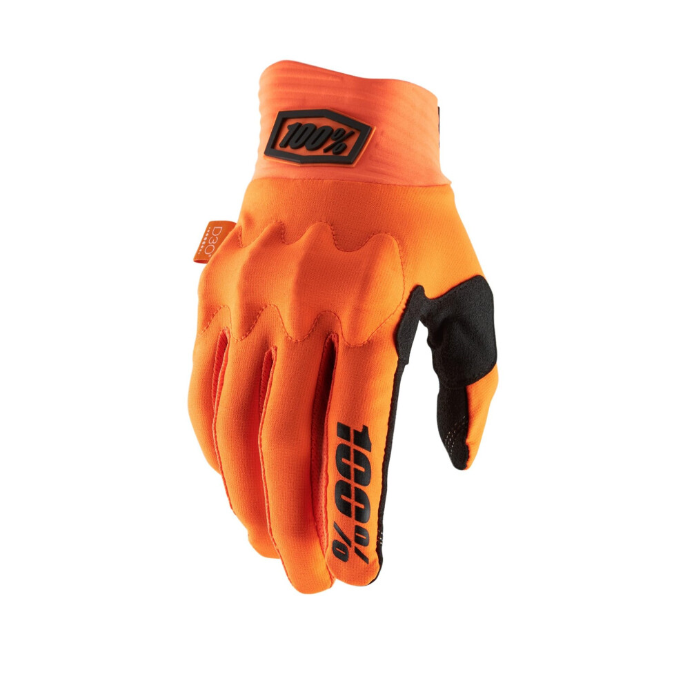 100% Cognito D30 Protection Enhanced Motocross Gloves - Mx, Dirt Bike & Powersport Riding Gear With Extra Knuckle Gaurds 841269186261
