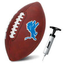 Franklin Sports NFL Football Lions - Ball Junior Taille Enfant - Logo + Couleurs Officiel NFL