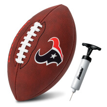 Franklin Sports NFL Football Houston Texans - Ball pour enfants - Logo et couleurs de l'équipe NFL