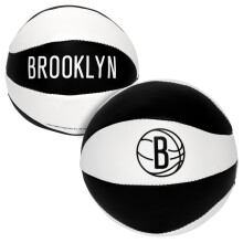 Franklin Sports NBA Brooklyn Nets Mini Basketballs - 2 Pack Kids Soft Balls for Indoor Hoops