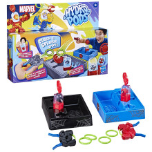 Hydro Pods Marvel Clash & Splash Duel, Battle Set with 13 Pieces & 2 Hydro Pods Characters, Spider-Man & Venom, Water Activated Surprise Toys for 6 Ye