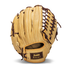 Guante de béisbol Franklin Sports - Guante de béisbol para adultos y jóvenes - CTZ5000 de piel de vaca, camel/marrón, 12"