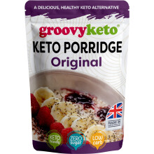 Groovy Keto Original Breakfast Porridge | Low Carb Porridge Alternative | Keto Friendly, Diabetic Friendly, Grain Free (280g (1 Pack))