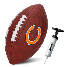 Franklin Sports NFL Chicago Bears - Ball de Football Jeunesse pour Enfants - Logo et Couleurs Officiels