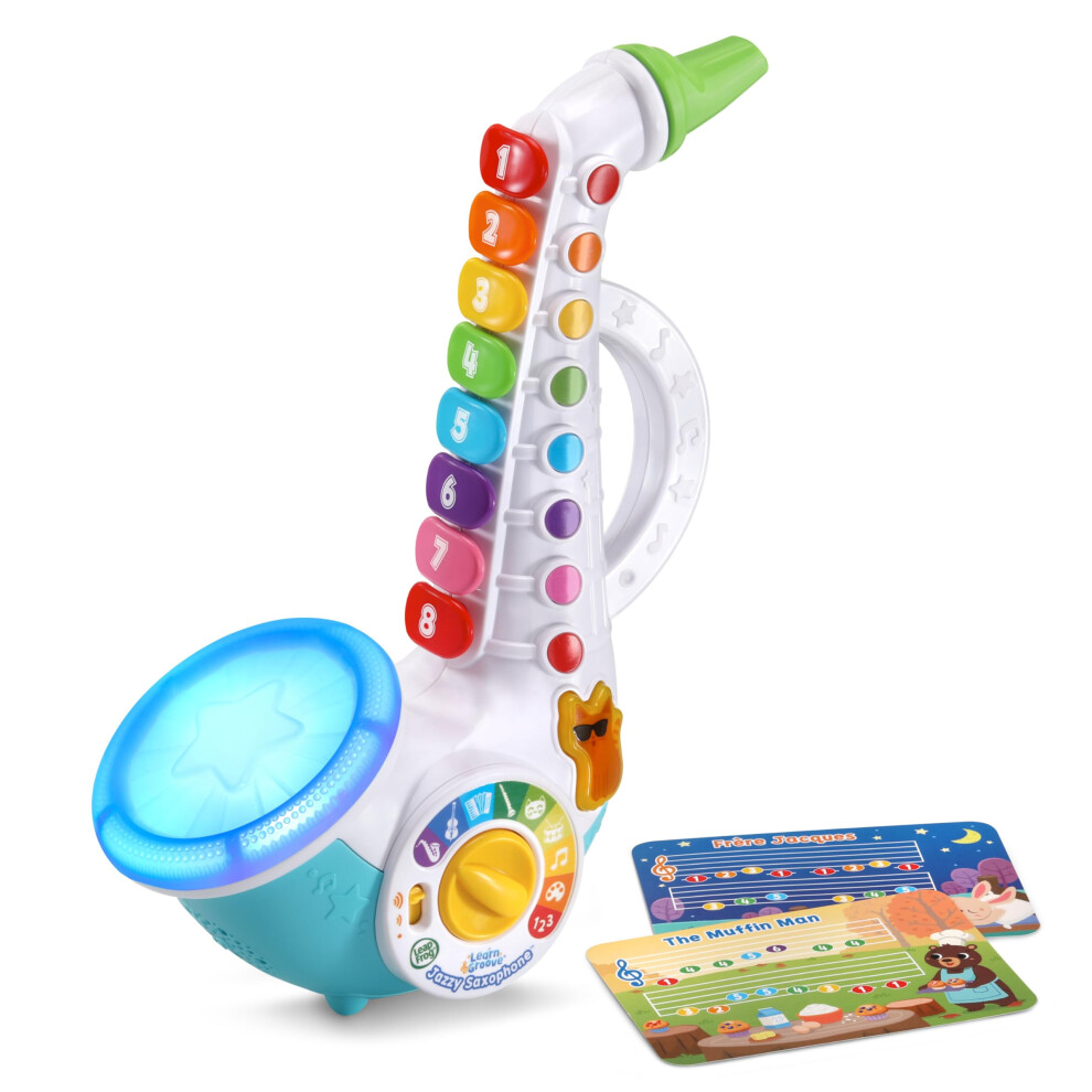 Leapfrog Learn And Groove Jazzy Saxophone Musical Toy For Toddlers Light