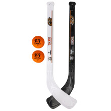 Franklin Sport Anaheim Ducks NHL Mini Hockey Stick Set - Juego de Hockey en Rodillas
