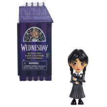 Just Play Wednesday Liten 4-tums Samlarfigur, Serie 1, Blind Box Överraskningsfigur, Barnleksaker Från 3 År