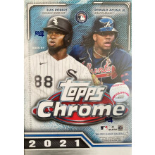 2021 Topps Chrome Baseball 8 Pack Blaster Box