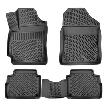 Tappetini RizLiner per Hyundai Elantra 2017-2020 (No GT) Personalizzati 3D in Gomma