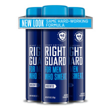 Right Guard Sport Antiperspirant & Deodorant Spray, Unscented | 4-in-1 Protection Spray Deodorant For Men | Blocks Sweat | 48-Hour Odor Control, 6 oz.