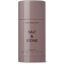 SALT & STONE Deodorant | Extra Strength Natural Deodorant for Women & Men | Aluminum Free with Seaweed Extracts, Shea Butter & Probiotics (Black Rose