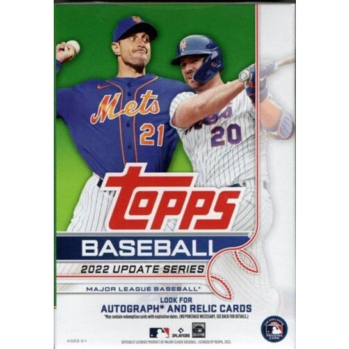 2022 Topps Baseball Update Series Hängerkarton (67 Karten)