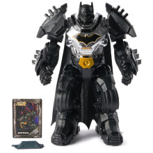 DC Comics Metal Force Batman Actionfigur, 30 cm großer Superhelden-Sammelspielzeug für Kinder ab 4 Jahren