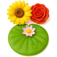 SplashEZ Schimmelvrije Bad Speelgoed voor Kinderen | Geen Gaten Baby Bad Speelgoed | Geen Schimmel Drijvende Bloemen