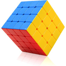 CFMOUR Speed Cube 4x4 - Moyu Meilong 4, Cubo Mágico Sin Pegatinas 4x4x4 - Juego de Puzzles para Niños y Adultos