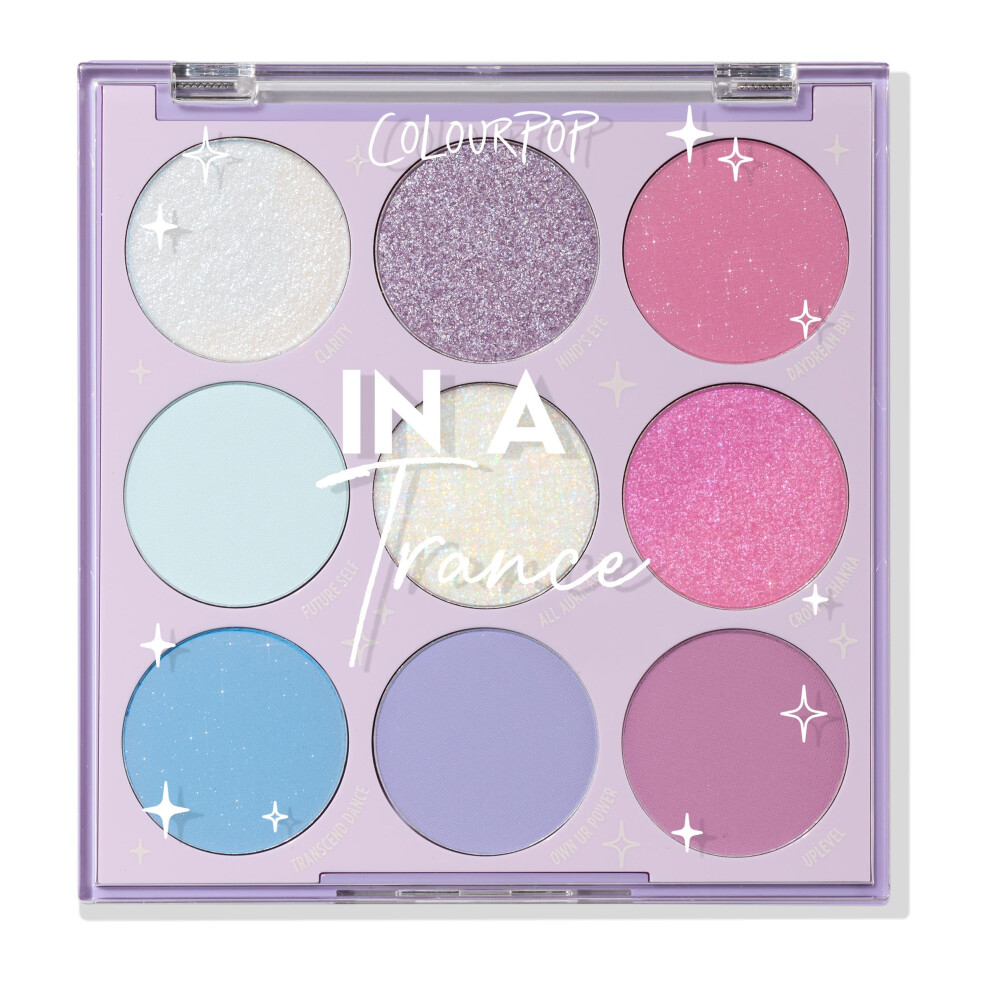 Colourpop Eyeshadow Palette - Eye Makeup Palette With Matte, Metallic, Matte Sparkle & Glitter Finishes - High-Pigment Eye Makeup With A Long-Wearing