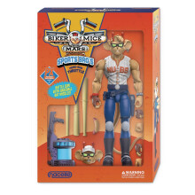 Nacelle Consumer Products Biker Mice fra Mars: Sports Bros Throttle PREVIEWS Eksklusiv Action Figur