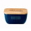The Just Slate Company Spread Joy Blue Butter Dish 1