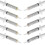 Angerstone 40% Diamant Poleringskompound Kit med 10 Lapping Compound 80.000 til 450 Grit 1
