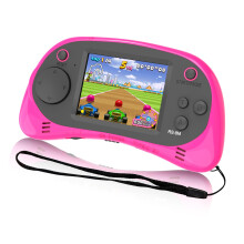 Børns Håndholdt Spil Med 200 Spil 16 Bit 2.5 Tommer Mini Retro Spilmaskine (Pink)