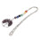 Stone Tree Metal Bookmark 7 Chakra Garnet 15
