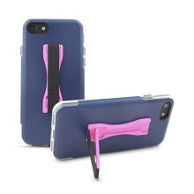 Gear Beast Telefoon Grip Stand, Universele Telefoon Strap Vinger Houder met Kickstand - Roze