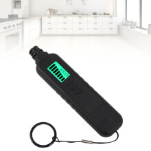 Rilevatore portatile di gas ad alta precisione con display LCD, allarmi uditivi e visivi, 50-1000PPM, nero