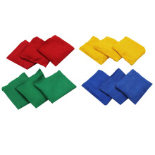 Dick Martin Sports Bean Bags, 3" x 3", Sæt af 12