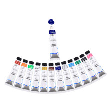 12-Farben-Aquarellfarben-Set für Kinder & Anfänger – Blaue Serie, Lebendig & Mischbar