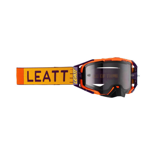 Leatt Goggle Velocity 6.5 Voksen (Lilla med Lys Grå Linse)