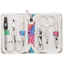 3 Swords Duitsland - kwaliteits 6-delige manicure pedicure set voor professionele nagelverzorging