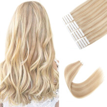 Extensiones de Cabello Tapes Rubias Sixstarhair 100% Humano P12-60 Remy