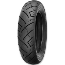 Shinko 87-4594 777 Rear H.D. Motorcycle Tire 130/90b-16 (73H) Black Wall