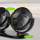 Ventilateur USB Noir Silencieux Et Portables 8