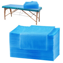 Sábanas Desechables 100PCS, 31.5" x 74.8" Sábanas para Mesa de Masaje Impermeables