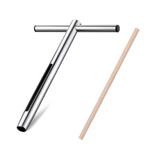 Grondmonster Probe 30 cm met T Handvat, Grondmonstertool, Grondtest Kit, Grond Probe voor Grondmonsters