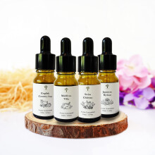 PRISTINE Top 4 Hotel Duftöle 4er Set für Elektrischen Diffuser, Aromatherapie für Zuhause