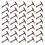 Craft Rivets 300pcs Square Double Feet Studs For Diy Projects 11