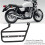 12mm Iron Hard-Anodized Rack CB1100 EX/RS Black 5