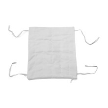 Microwave Herbal Cotton Hot Pack 34x28cm with Fixing Straps - White