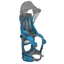 WIPHA Mochila de Senderismo para Niños, Portabebés Ligero con Sombrilla, Estructura Plegable, Respaldo de Malla