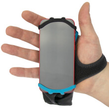 Noxgear Handheld Telefoonhouder - Grip Telefoonhouder met Sleutel en Kaartvak voor Hardlopen
