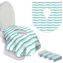 20 Extra Large Disposable Toilet Seat Covers for Kids & Adults - Travel Toilet Covers for Potty Training