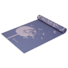 Gaiam Esterilla de Yoga - Premium 6mm Reversible Extra Gruesa Antideslizante para Yoga y Pilates (68" x 24")