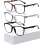 Blauwlichtfilterbrillen voor dames en heren (3-pack) 1