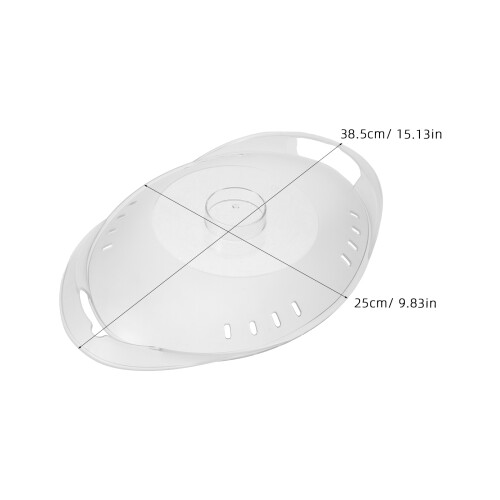 Transparent Cooking Steamer Lid Dishwasher Safe Plastic Cover 2