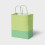 Petit sac vert bicolore 1