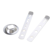 Accesorio para hacer galletas, accesorio para repostería, accesorio para molinillo, molde para galletas de acero inoxidable, cortador de masa para