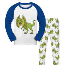 Pojkar Planet Pyjamas Set Småbarn Tecknad Serie 2PCS Långärmade Nattkläder Barn Hemkläder Set Dinosaur Tröjor Byxor Loungewear